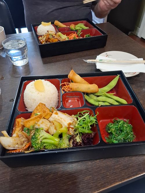 Veggie Bento Set at Sushi 8 in Geelong