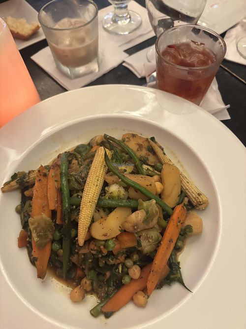 The vegan stew!  at Mary O's Irish Pub in New York City