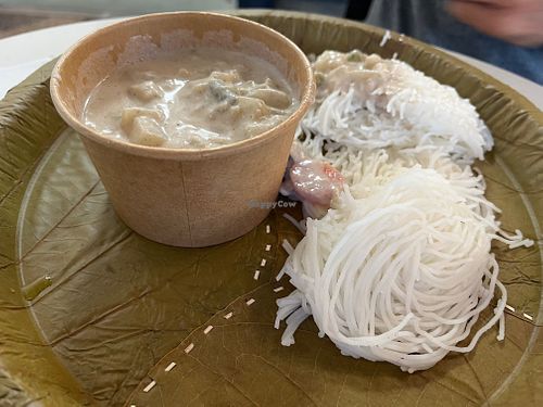 Idiappam and Kurma at House of Tiffins in San Jose