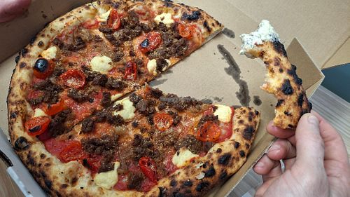 VEGAN - CARAMELIZED ONION DIP at Wild Flour Pizza Co in Abbotsford