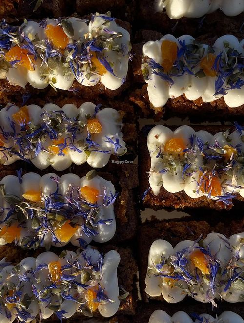 Chai-infused Carrot Cake  at Machair Bakery in Dundee