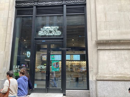 Front at Just Salad Midtown South in New York City