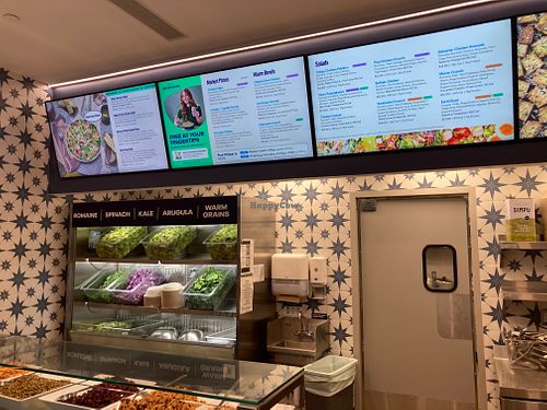 Counter at Just Salad Midtown South in New York City