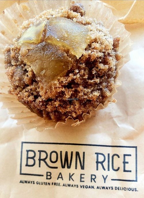 Pumpkin Ginger Muffin at Brown Rice Bakery in Sacramento