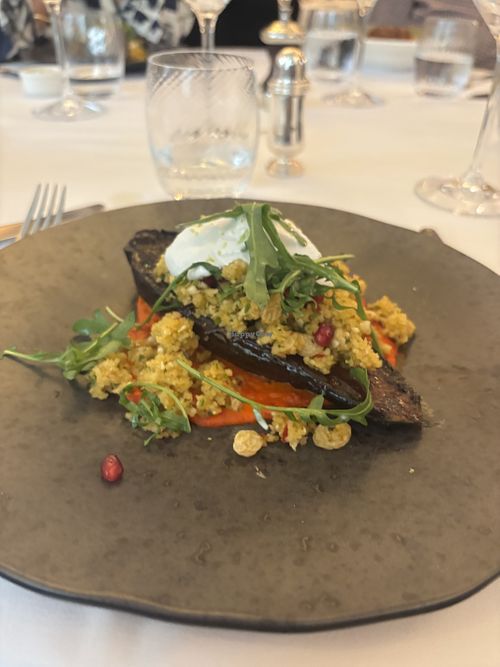 Miso aubergine- really very goodd  at The Original Ivy, West End in London