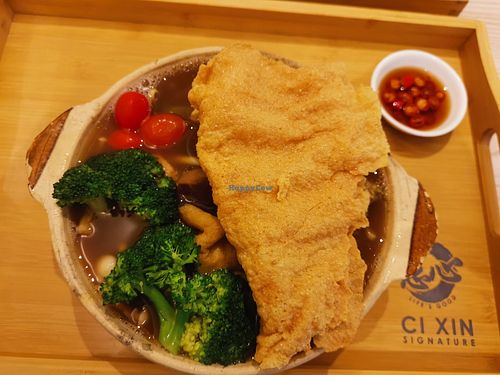 Delicious and huge portion of Mushroom Soup at Ci Xin Signature - Damansara Utama in Selangor