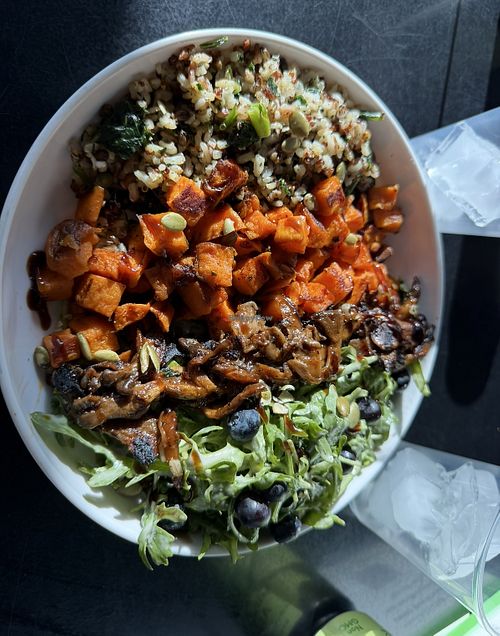   at Earthly Plant Based Eatery in Las Vegas