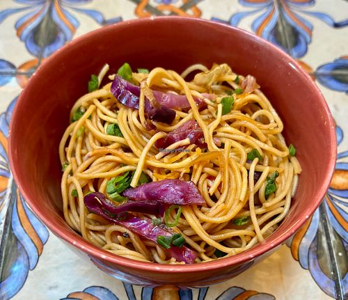 Wok fried noodles  at The Collective by Market Cafe in Dubai