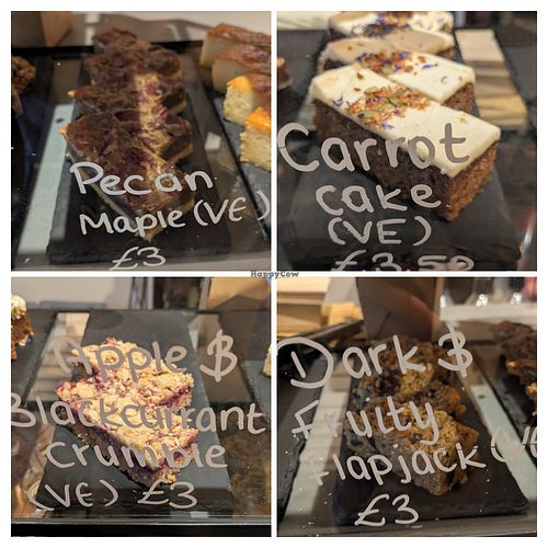 Vegan cakes at ASAP Coffee in Ambleside