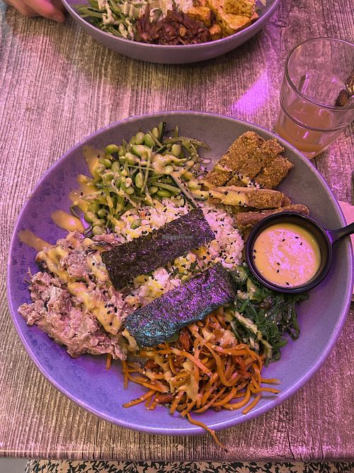 Protein bowl  at The Balanced Bowl in Gzira