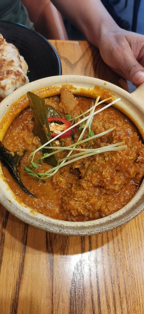 Vegan "beef" dish at Berempah Malaysian Thai - Balmain in Balmain