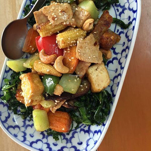 something good at Mea Nuu Vegetarian Food in Pattaya