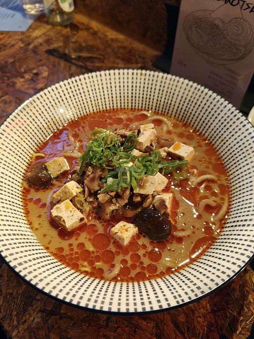 Mapo tofu at Riku Ramen in Antwerpen