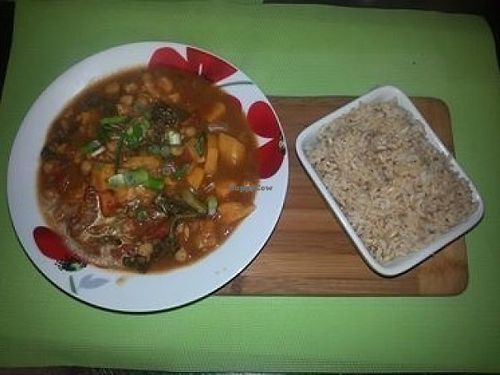 Vegan Stew at Bubble Tea Paradise Healthy Cafe in Limerick