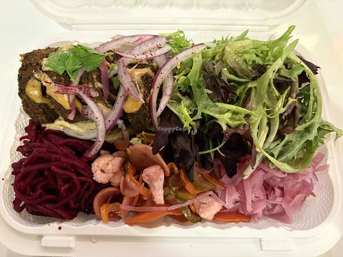 Falafel plate   at Bibi Eatery in Atlanta