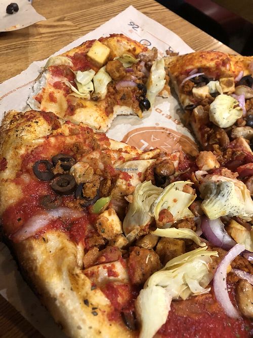 Close up at Blaze Pizza in Monrovia