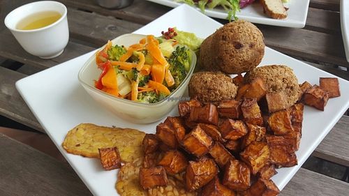 power protein plate at Wondergood Bistro in Frankfurt