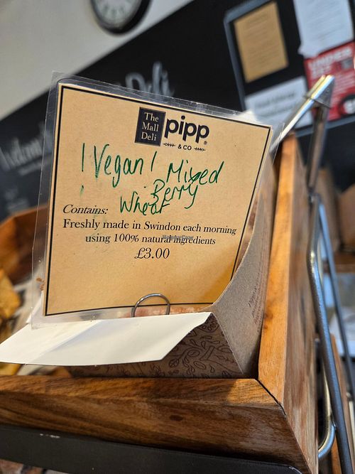 Vegan doughnuts at The Mall Deli in Bristol