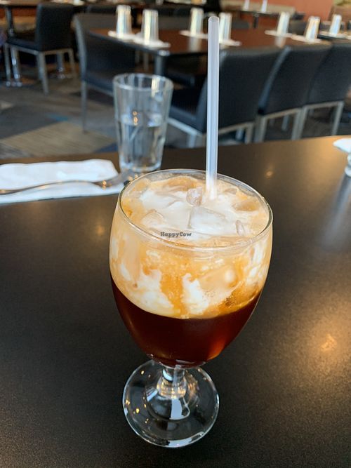 Vegan Thai tea! at Vida's Thai Food in Homer