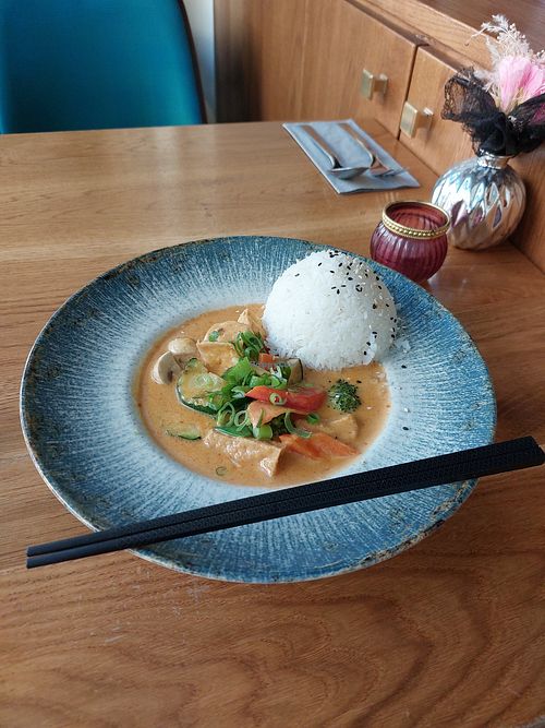 Vegan Curry at Takumi - Asian Cuisine & Sushi Bar in Erfurt