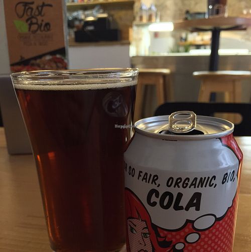 organic cola - the only kind I drink at Fast and Bio in Alicante