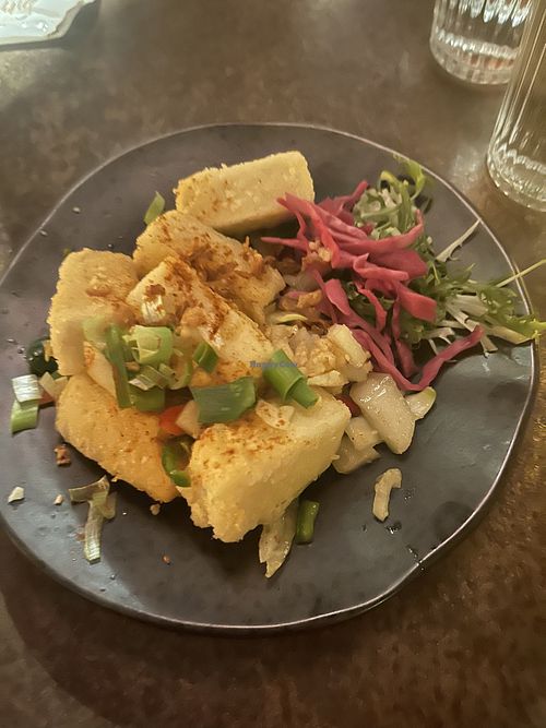 Chilli and Salt Tofu starter  at Lychee Oriental in Glasgow