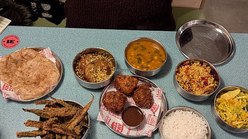 Banquet at Bundobust in Leeds