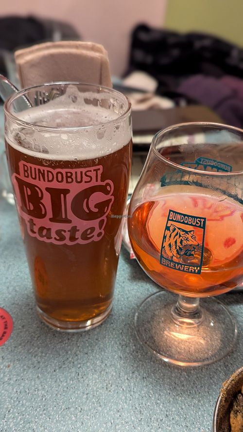Beer and cider at Bundobust in Leeds