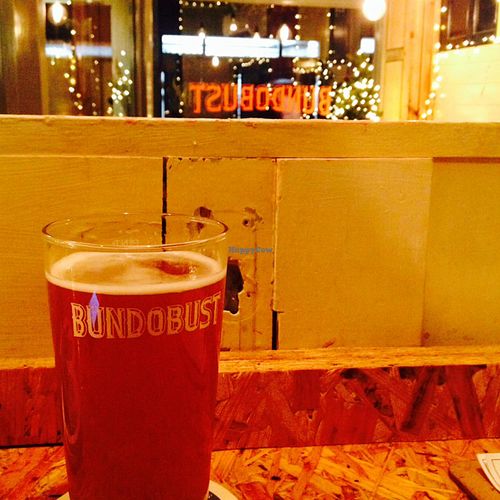 Inside on a cold December night at Bundobust in Leeds