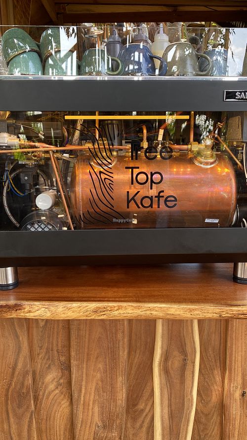 Coffee ☕️   at The Tree Top Kafe in Auroville