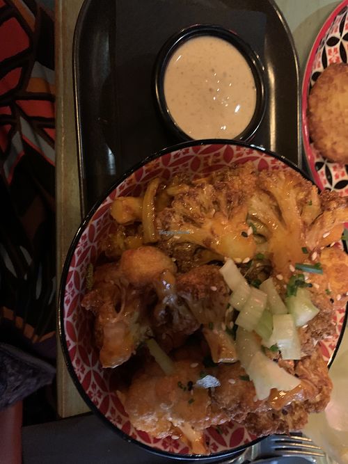 Buffalo cauli bites  at Krewe North in Dublin