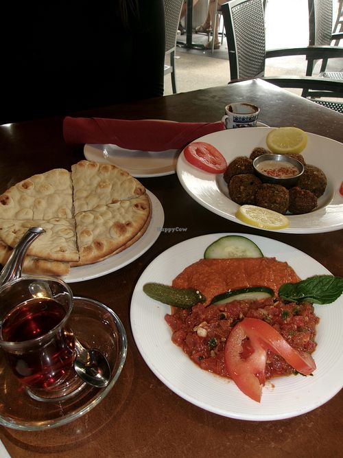 Ezme & Muhammara- Pita - Falafel  at Bosphorous Turkish Cuisine - Lake Nona in Orlando
