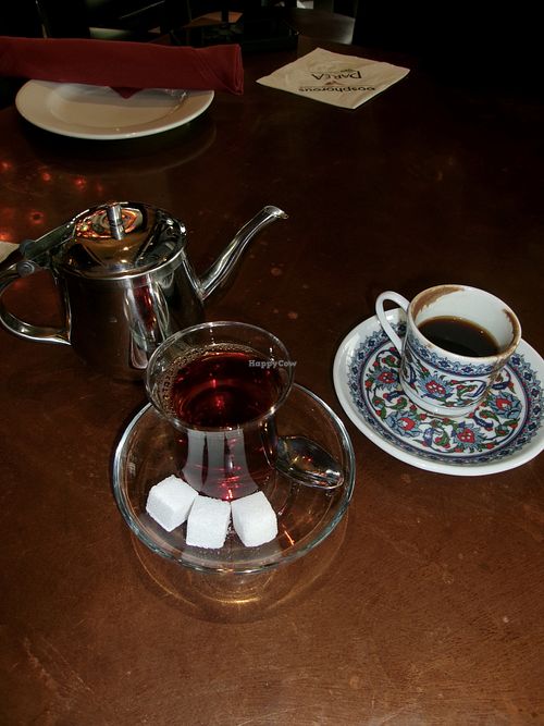 Turkish Tea & Coffee  at Bosphorous Turkish Cuisine - Lake Nona in Orlando