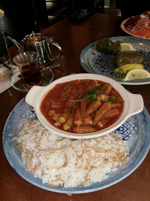 Okra Saute (omit butter)  at Bosphorous Turkish Cuisine - Lake Nona in Orlando