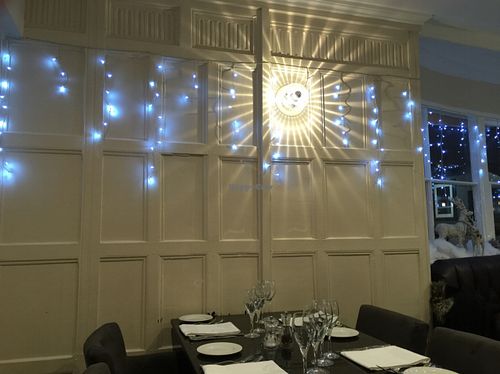 this place is fancy but not mega expensive at The Swan Stafford Restaurant in Stafford