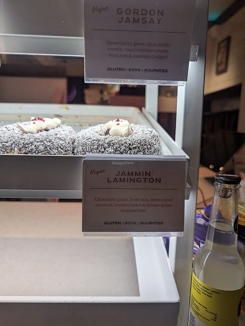 Vegan Jammin' Lamington at Rodeo Doughnuts  in Manchester