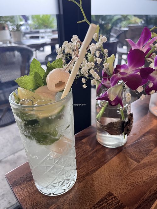 Lychee mocktail   at Tamrab Thai  in Taringa