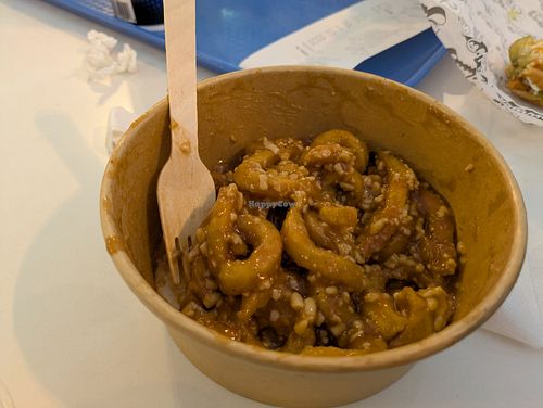 Poutine done with curly fries, combo add-on for $8 at GBurger Wellington West in Ottawa