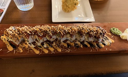 Vegan Red Crunch Roll  at En sushi in Tacoma