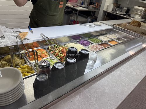 Fresh fixings   at Mazal in Charleston