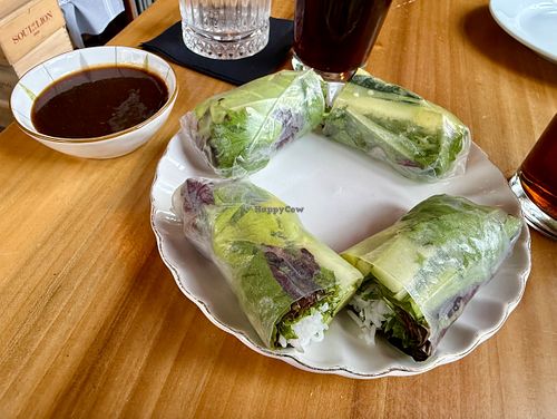 Avocado Spring Rolls at NAM Kitchen in Sandy Springs
