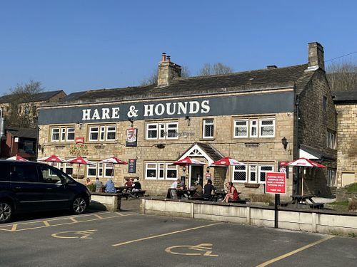 From the street  at Hare & Hounds Todmorden in Todmorden