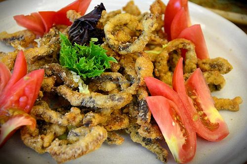 Oakwood mushroom at Veggiezen Health Vegetarian Restaurant in Metro Manila