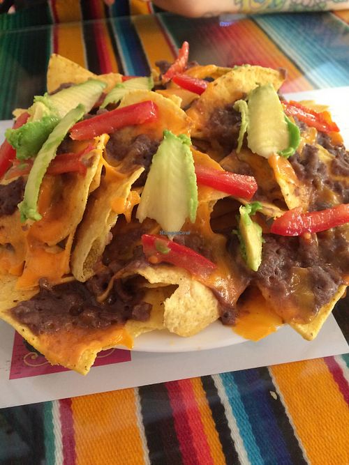 nachos at La Heladeria Mexicana in Barcelona