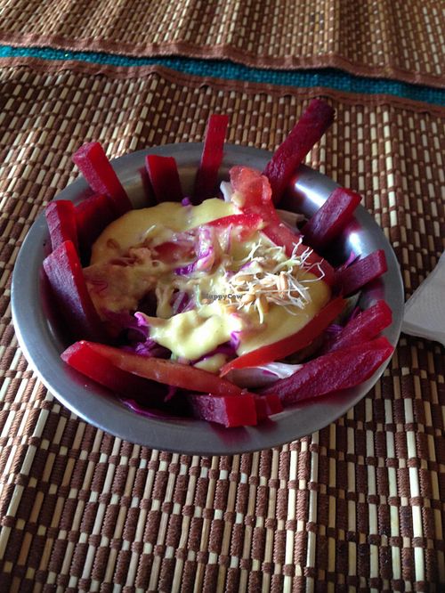 Salad at Govindas' Natural - Vrinda in Sao Paulo