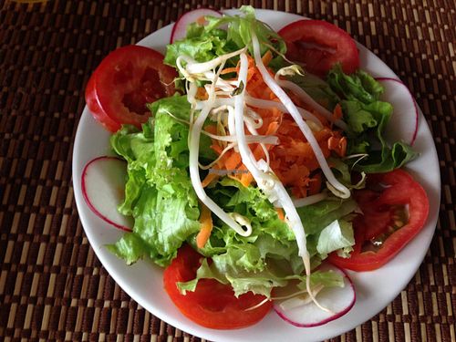 Salad at Govindas' Natural - Vrinda in Sao Paulo