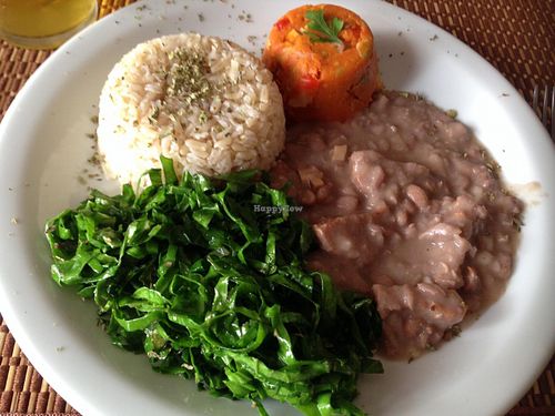 New menu -  ''Virado à paulista'' at Govindas' Natural - Vrinda in Sao Paulo