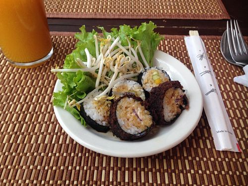 Sushi at Govindas' Natural - Vrinda in Sao Paulo