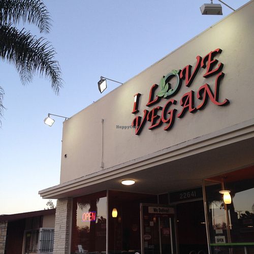 This is the place! at I Love Vegan in Long Beach