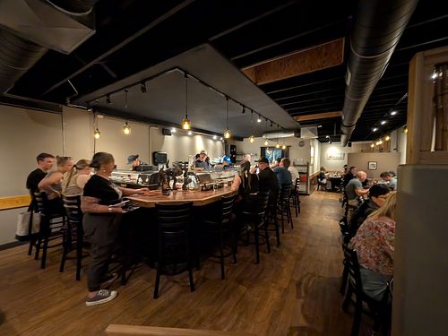 Inside at Sabaku Sushi in Moab